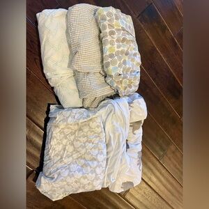 Crib sheets pottery barn crate and kids Burt’s bee